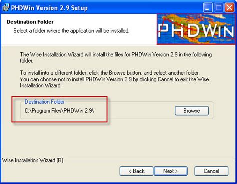 phdwin v3 setup instructions